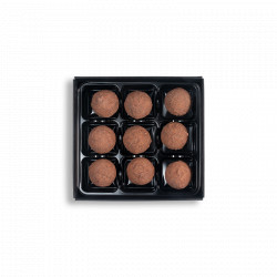 Oscuro | 9 trufas de chocolate