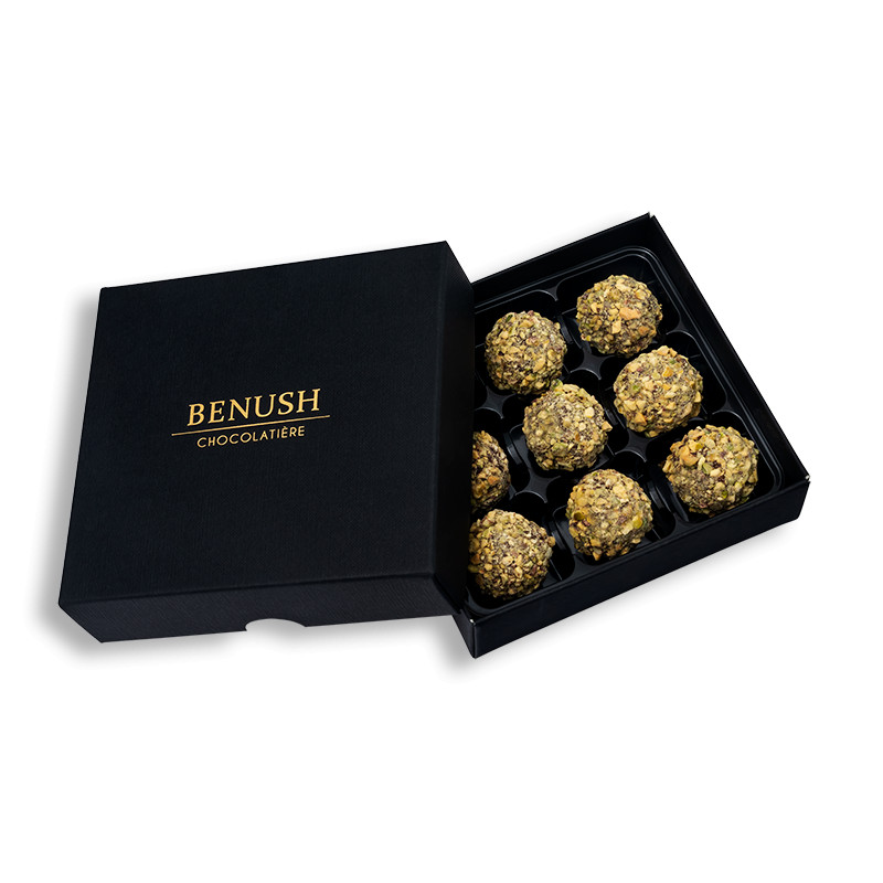 Pistachio | 9 Pistachio truffles