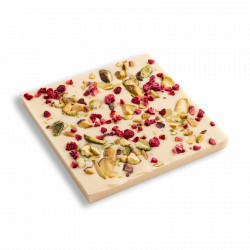 Raspberry & Pistachio | White Chocolate